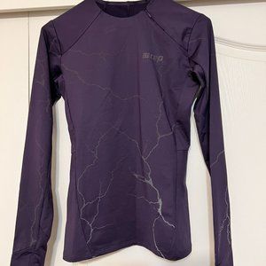 NWT - CEP Reflective Long Sleeve Running Shirt - Purple - Women's Size Small